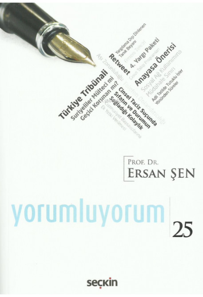 Yorumluyorum 25 - Ersan Şen | Yeni ve İkinci El Ucuz Kitabın Adresi