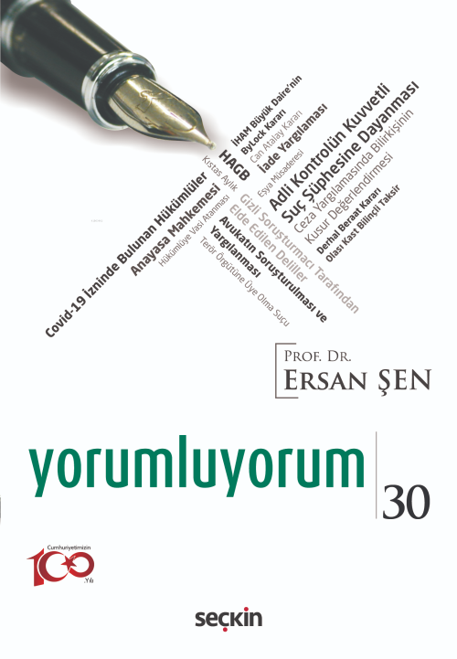 Yorumluyorum – 30 - Ersan Şen | Yeni ve İkinci El Ucuz Kitabın Adresi