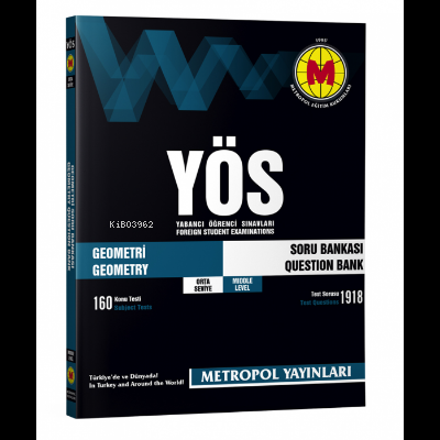 Yös Geometri Soru Bankası - Kolektif | Yeni ve İkinci El Ucuz Kitabın 