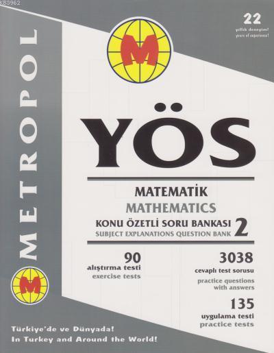 2019 YÖS Matematik 2 Soru Bankası - Kolektif | Yeni ve İkinci El Ucuz 