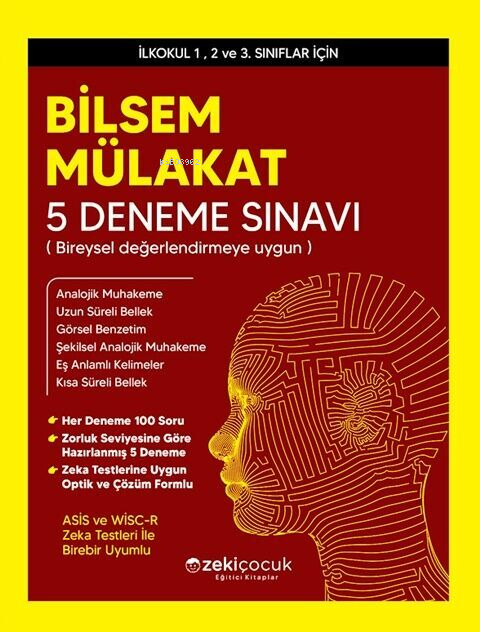 Zeki Çocuk Bilsem Mülakat 5 Deneme Sınavı - Kolektif | Yeni ve İkinci 