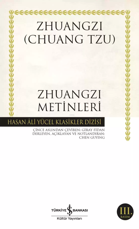 Zhuangzi Metinleri - Chuang Tzu | Yeni ve İkinci El Ucuz Kitabın Adres