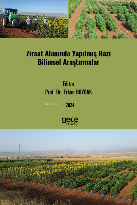 Ziraat Alanında Yapılmış Bazı Bilimsel Araştırmalar - Erkan Boydak | Y