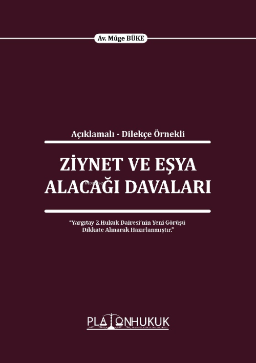 Ziynet Ve Eşya Alacağı Davaları - Müge Büke | Yeni ve İkinci El Ucuz K